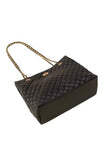PUFF SHOULDER - BLACK - M052