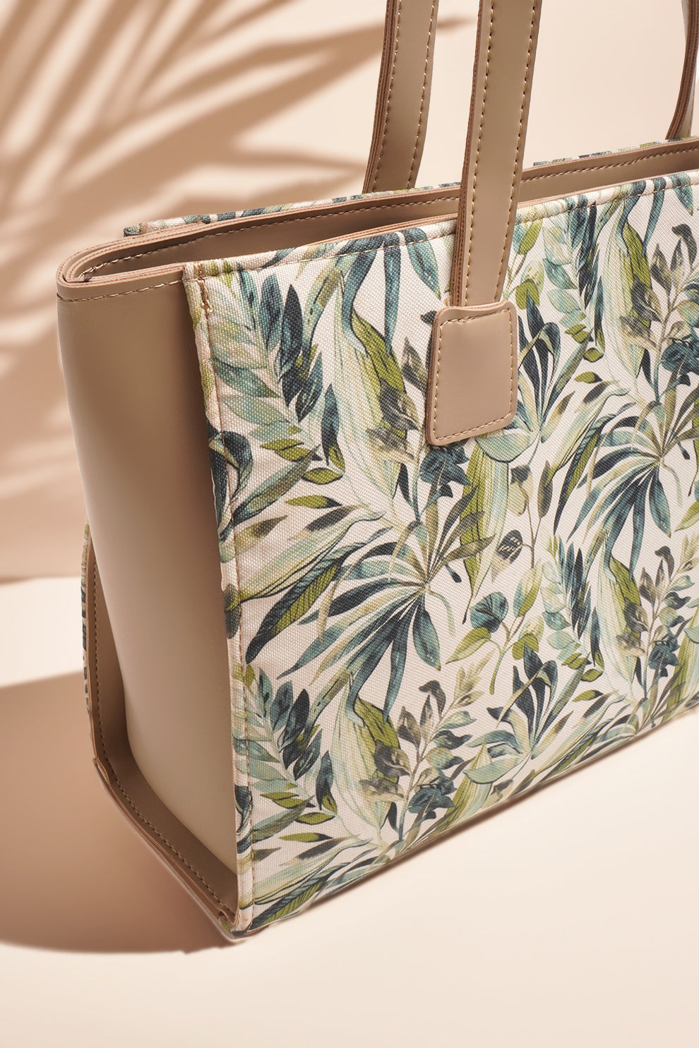 FLORA NAVY SIDE REXINE CANVAS - M107