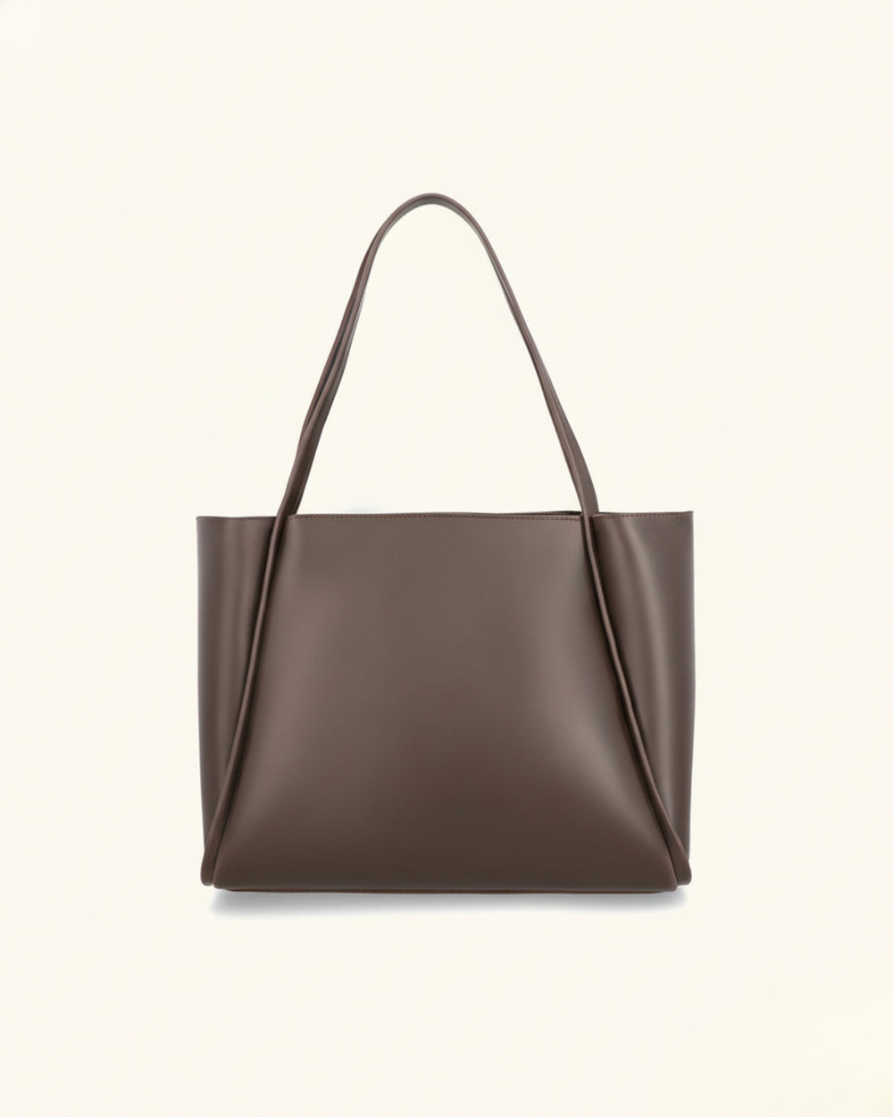 A Large PU Tote Bag for University Girls - WestStyle