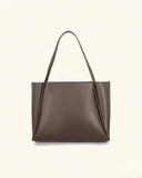 A Large PU Tote Bag for University Girls - WestStyle