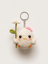 Cute Kawaii Inspired Handmade Crochet Keychain for girls - WestStyle