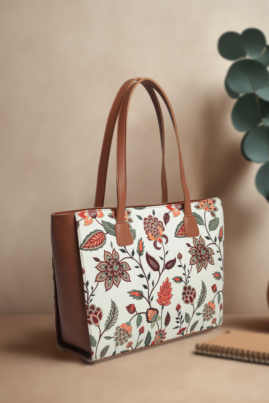 FLORAL BOONY SIDE REXINE CANVAS - M108