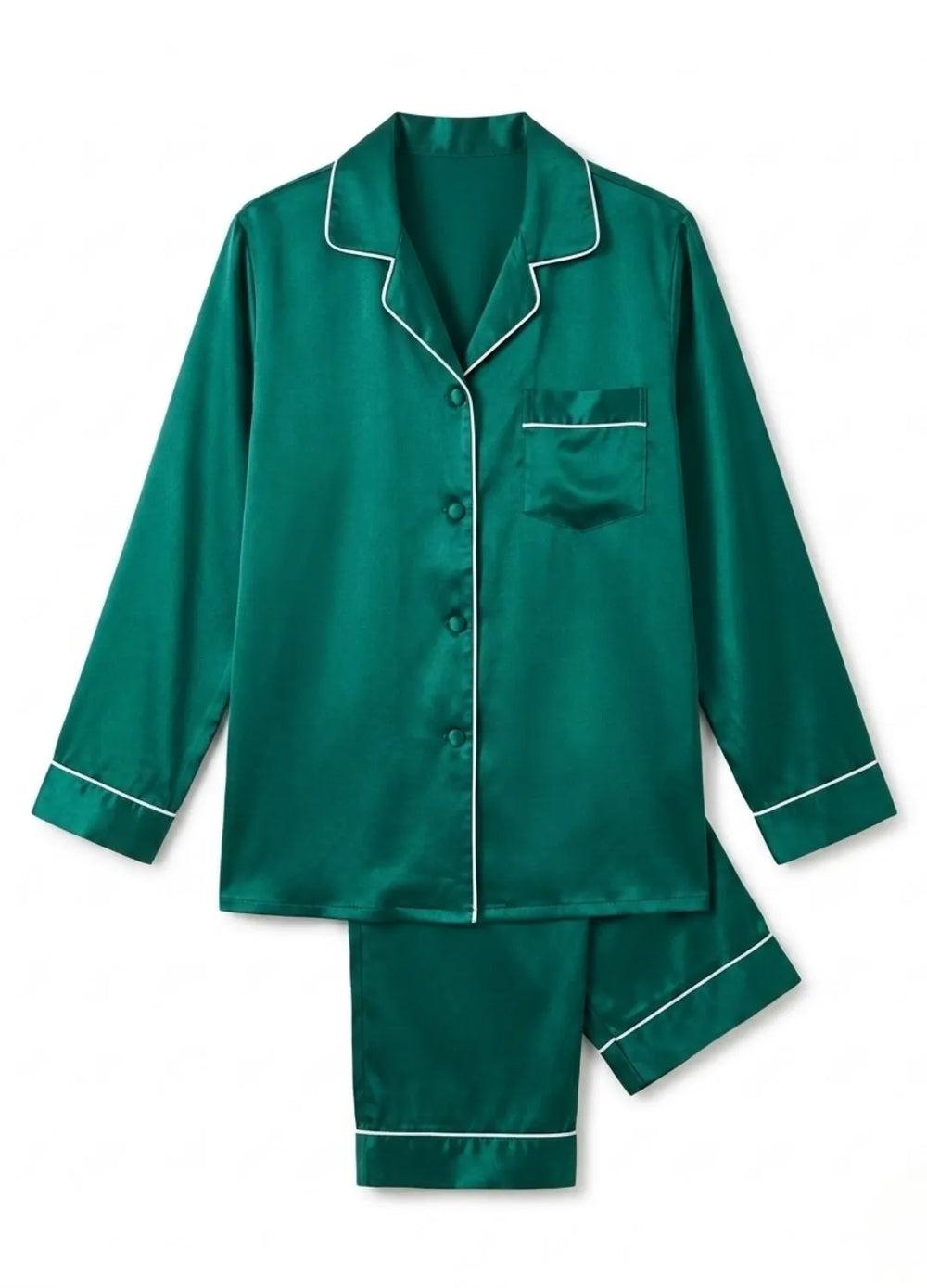 SILKPJSET-GREEN-M048