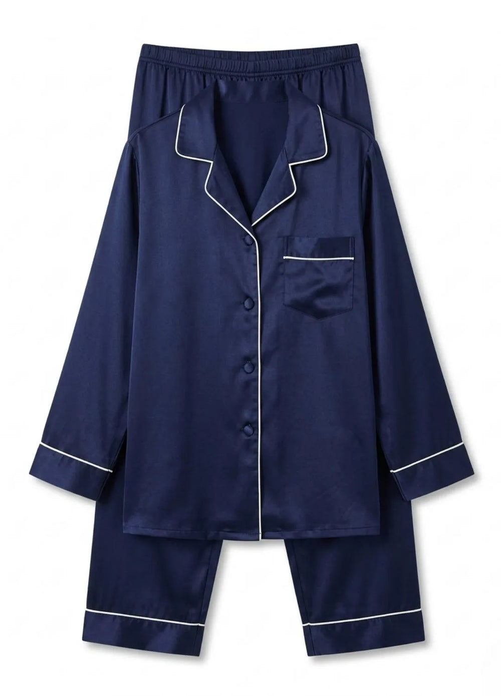 SILKPJSET-NAVYBLUE-M048