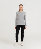 WOMEN PLAIN TEE - MAROON - M089