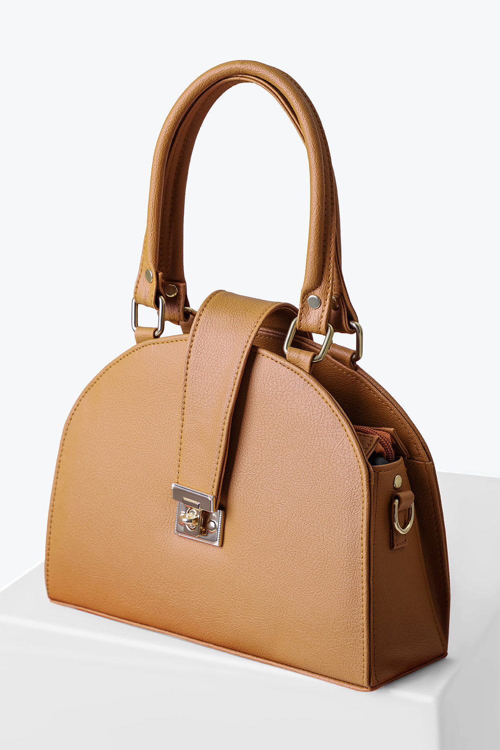 DOME SHAPED CROSSBODY - BRONZE - M047