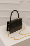 CROC CROSSBODY - BLACK - M029 WestStyle