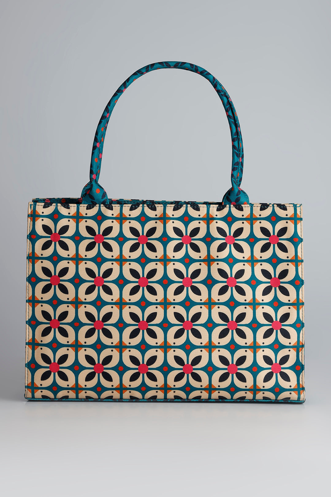 GEOMETRIC FLORAL CANVAS - M020