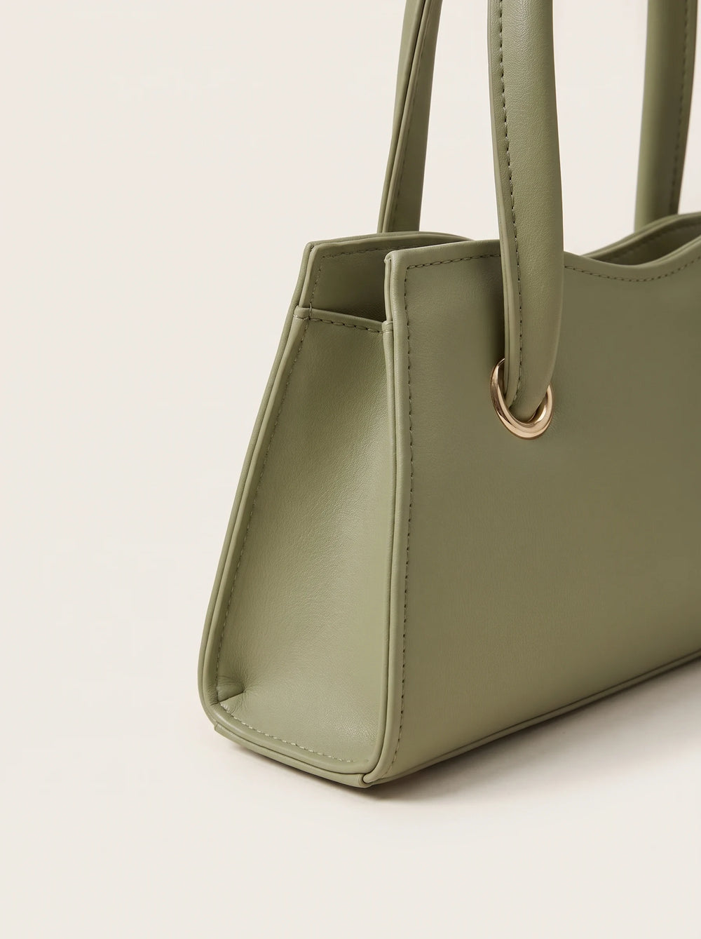 Detachable flat strap on WestStyle Baul Ring olive mini crossbody bag side bag for girls online Pakistan