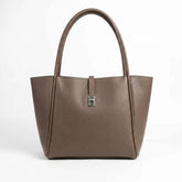 Pebbled PU leather texture detail on WestStyle Joblet cheeku tote bag and matching zip pouch — ladies bag set Pakistan