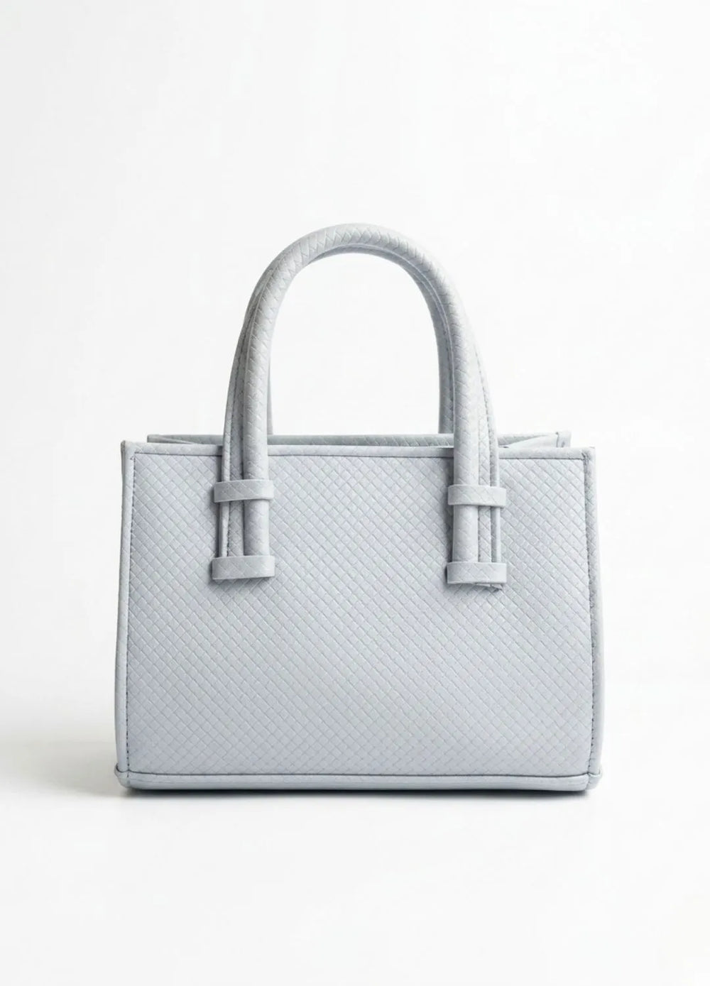WOVENHANDBAG-BLUE