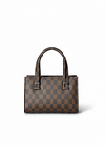 MINI CHECKERED HANDBAG - WHITE - M136