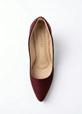 WOMEN'S NOIR COURT HEEL - BLACK - M199
