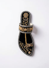 WOMEN'S VIRSA FLAT SLIDE CHAPPAL - M198
