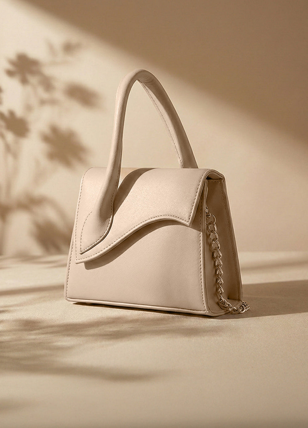 CRESCA HANDBAG - BIGE - M176