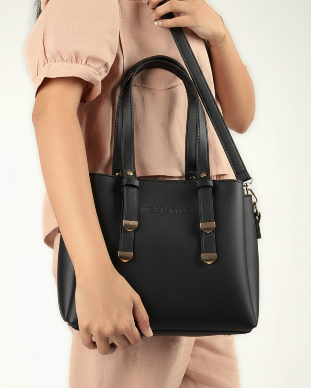 DELUXE CHAMP SHOULDER BAG - BLACK - M172