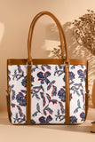 STRAP CANVAS BLUE LEAF - M144