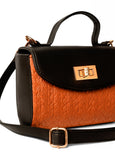 TOP HANDLE CROSSBODY - MUSTARD - M162
