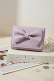 BOW WALLET - CYAN - M129
