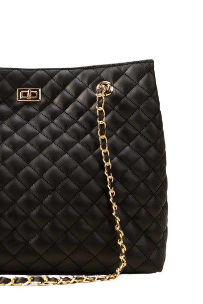 PUFF SHOULDER - BLACK - M052 
