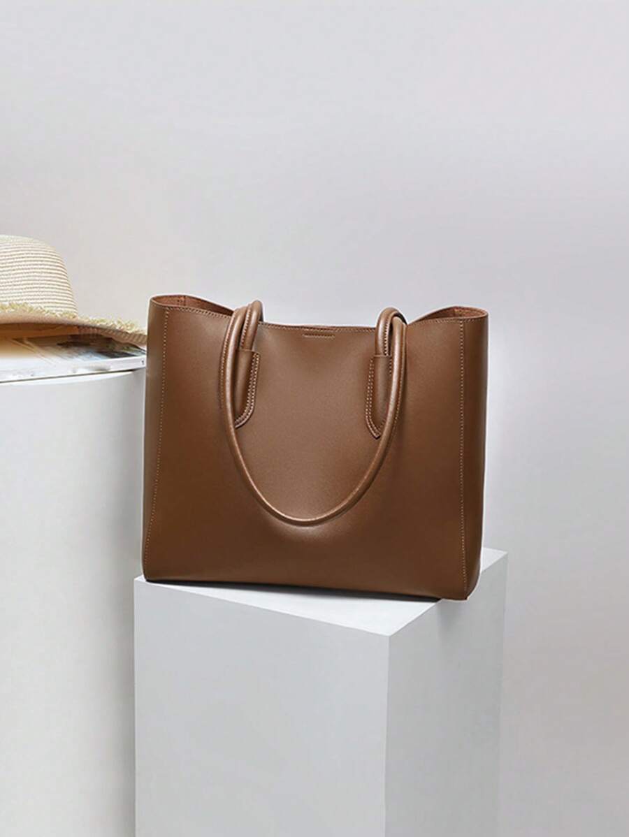 EVERYDAY TOTE BAG - BROWN - M025 WestStyle