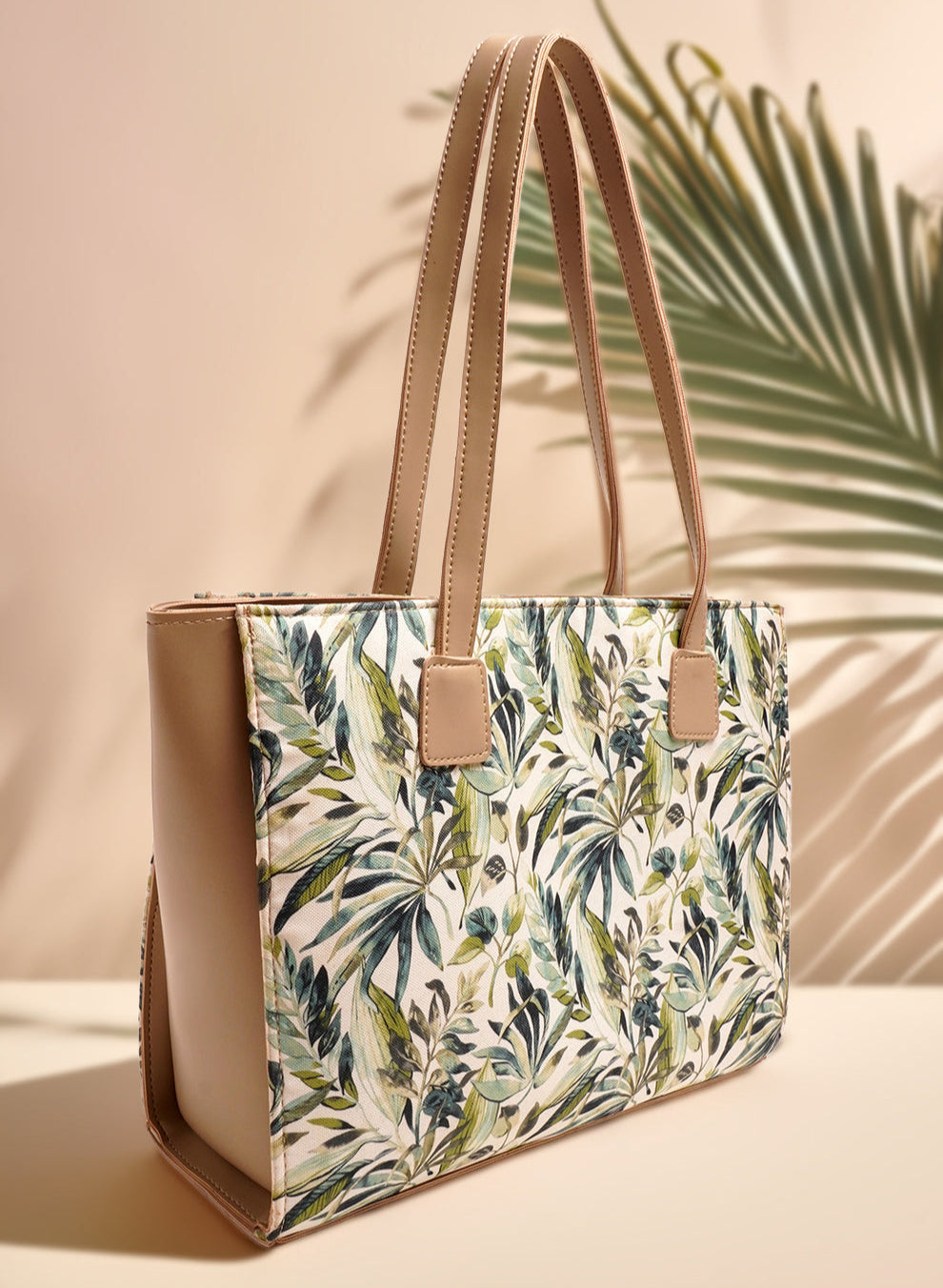 FLORA NAVY SIDE REXINE CANVAS - M107 