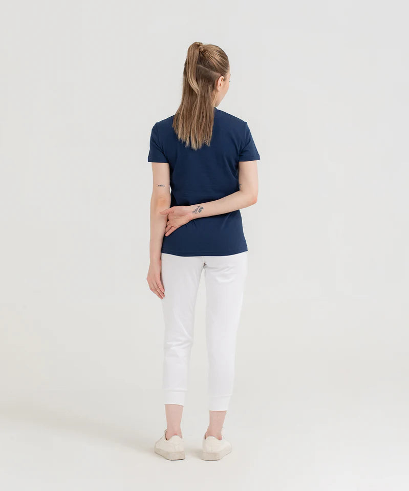PLAIN TEE - NAVY BLUE - M043 