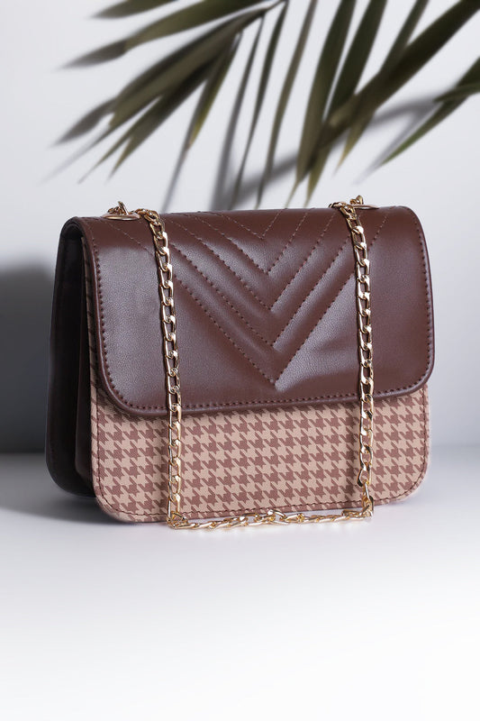 CHEVYFLAP SHOULDER - BROWN - M122