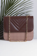CHEVYFLAP SHOULDER - BROWN - M122