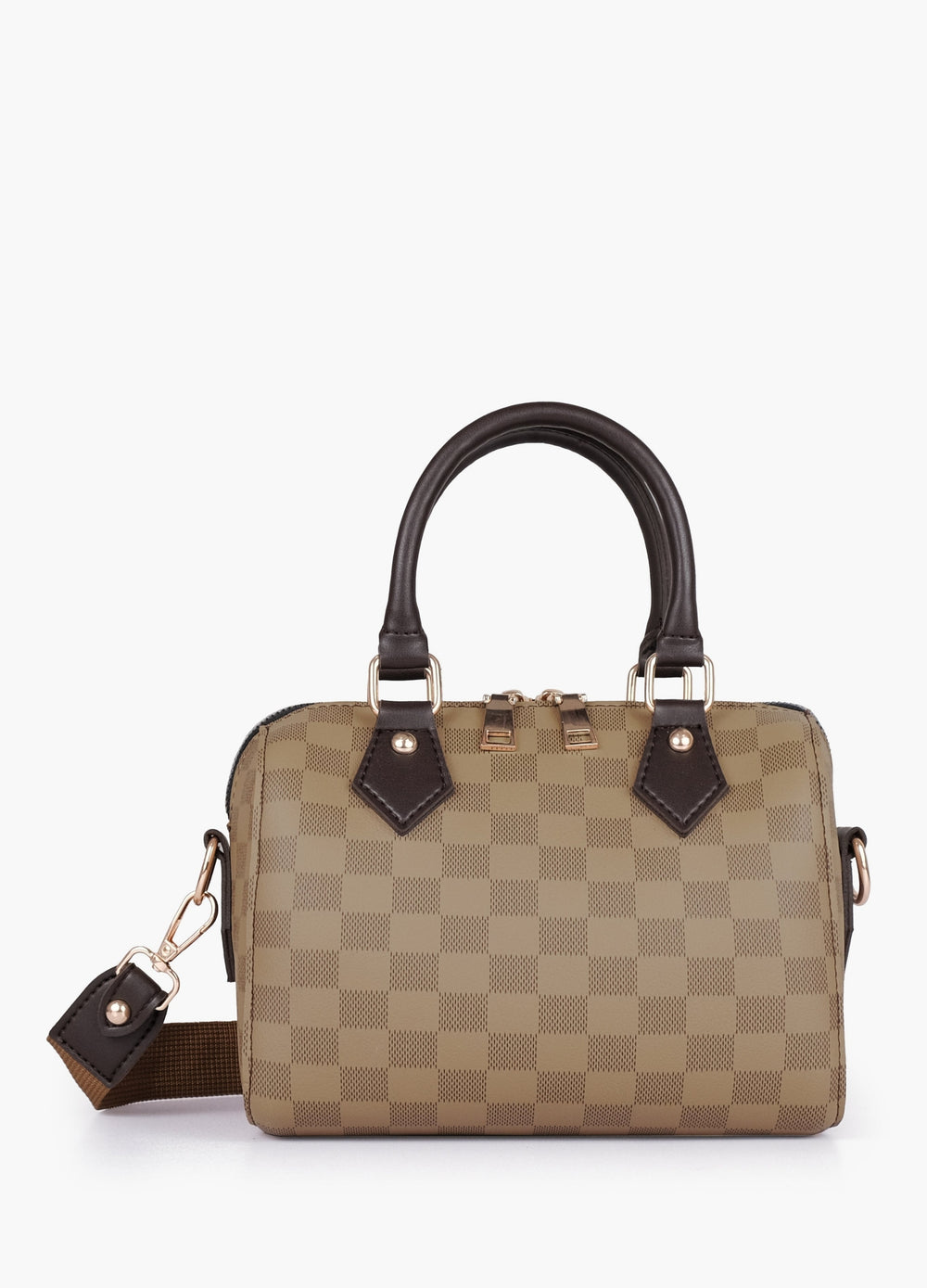 BOSTON DUFFLE BAG - BEIGE - M186 