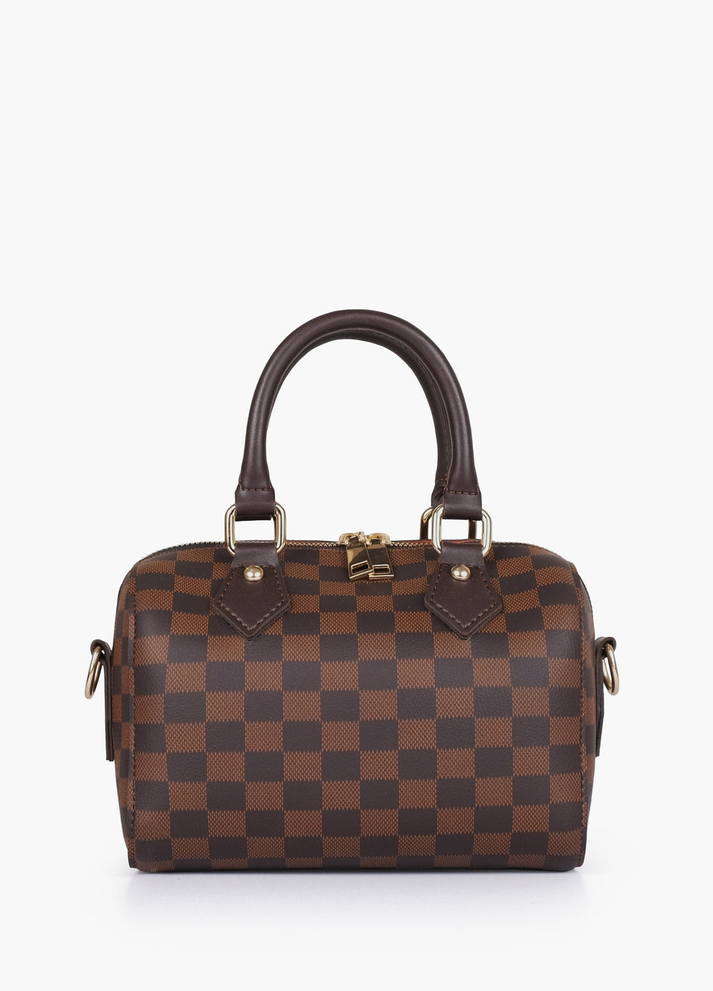 BOSTON DUFFLE BAG - BROWN - M186 