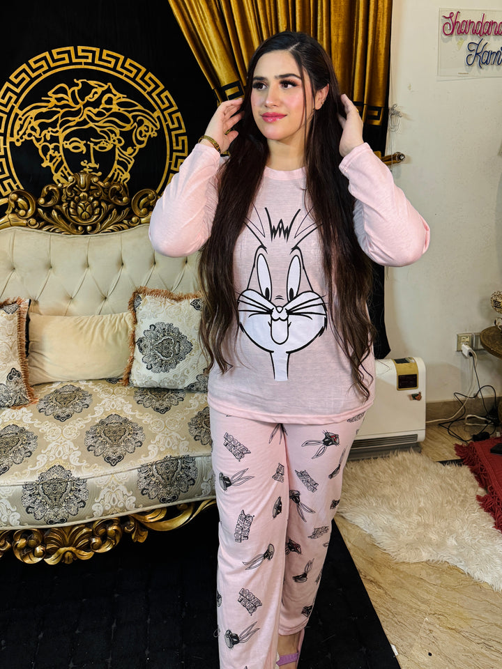 BUNNY SUIT - PINK - M068