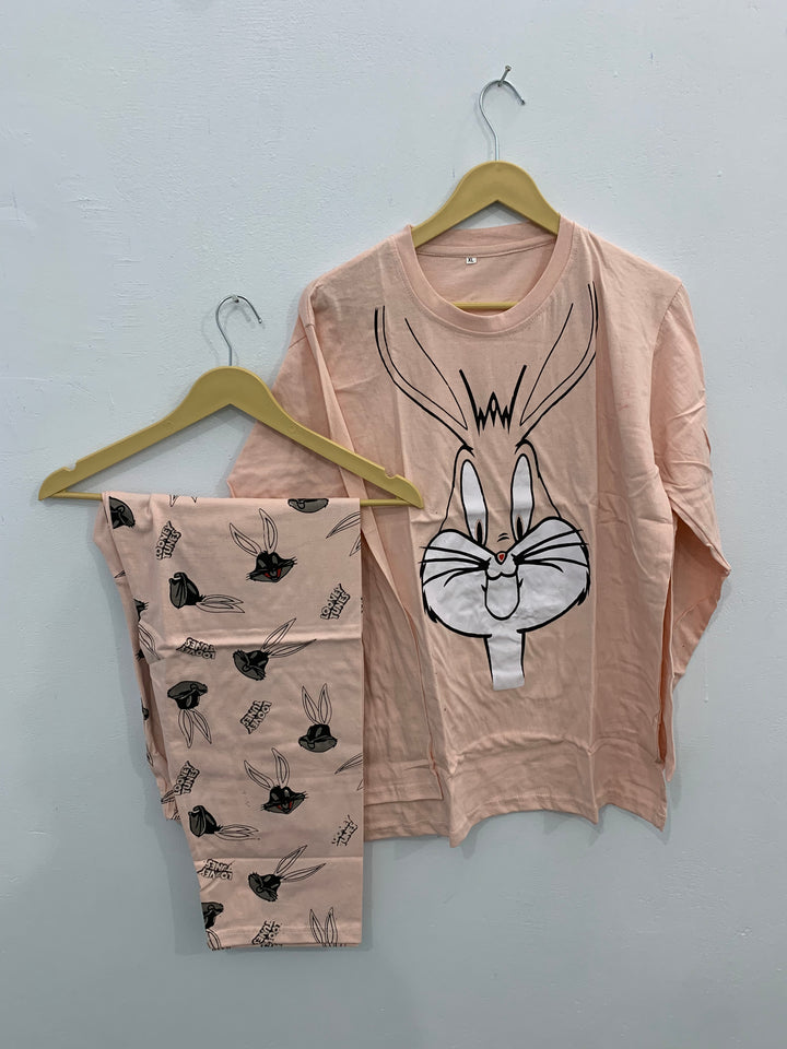 BUNNY SUIT - PINK - M068