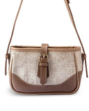 LEATHUTE CROSSBODY - BEIGE - M155 