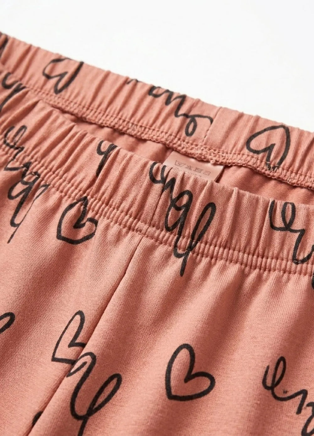 Love-Text-Print-Sleep-Suit-Pajama-Closeup-For-Women