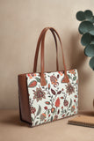 FLORAL BOONY SIDE REXINE CANVAS - M108 