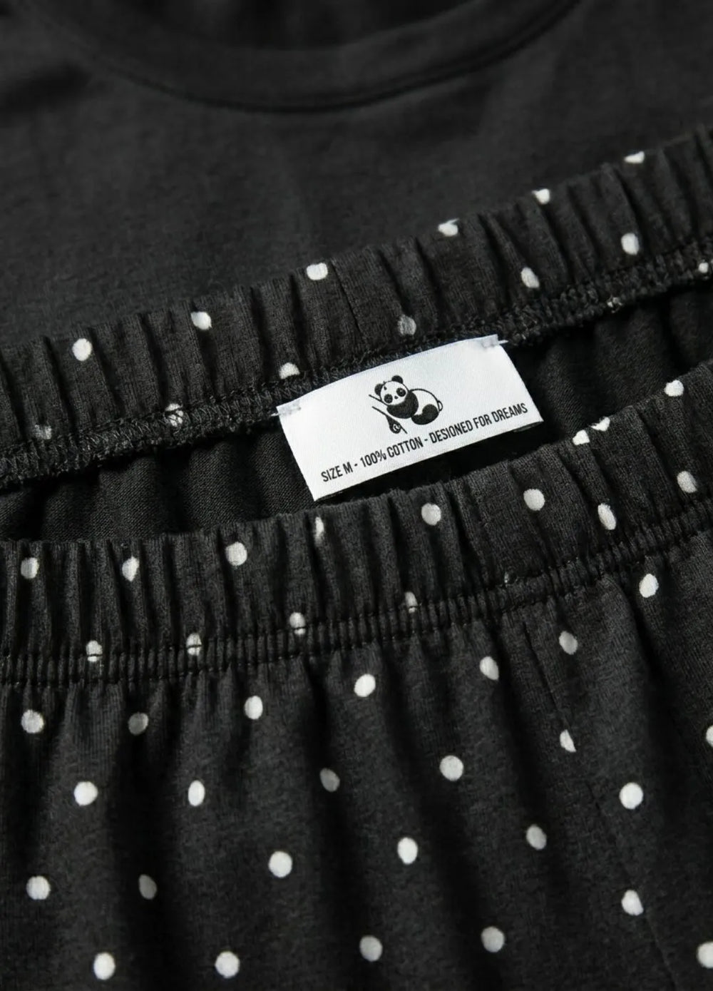 Never-Give-up-Black-Suit-Closeup-Pajama-for-Women