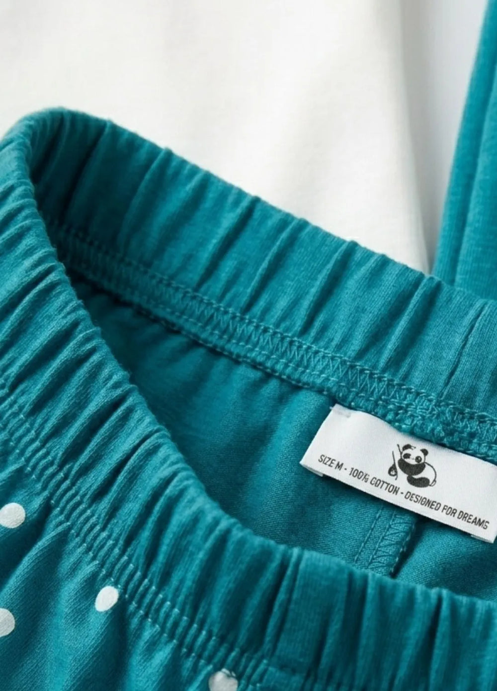 Never-Give-up-Blue-Suit-Pajama-Closeup-for-Women