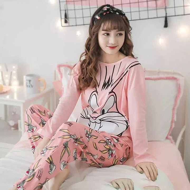 BUNNY SUIT - PINK - M068