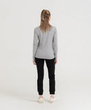 WOMEN PLAIN TEE - MAROON - M089 