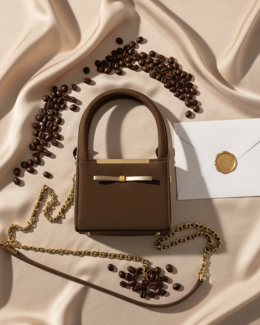 VELVET HANDBAG