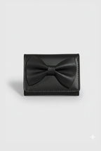 BOW WALLET - BLACK - M129