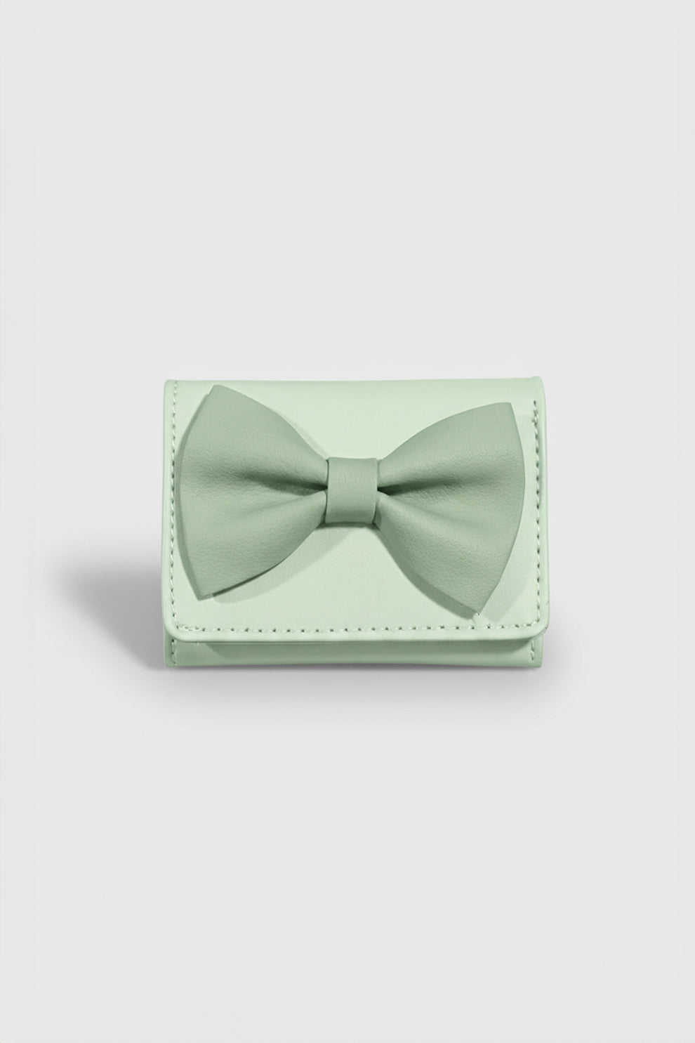 BOW WALLET - CYAN - M129