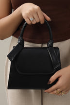 KNITTED CROSSBODY - BLACK - M044 WestStyle