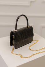 CROC CROSSBODY - BLACK - M029 WestStyle