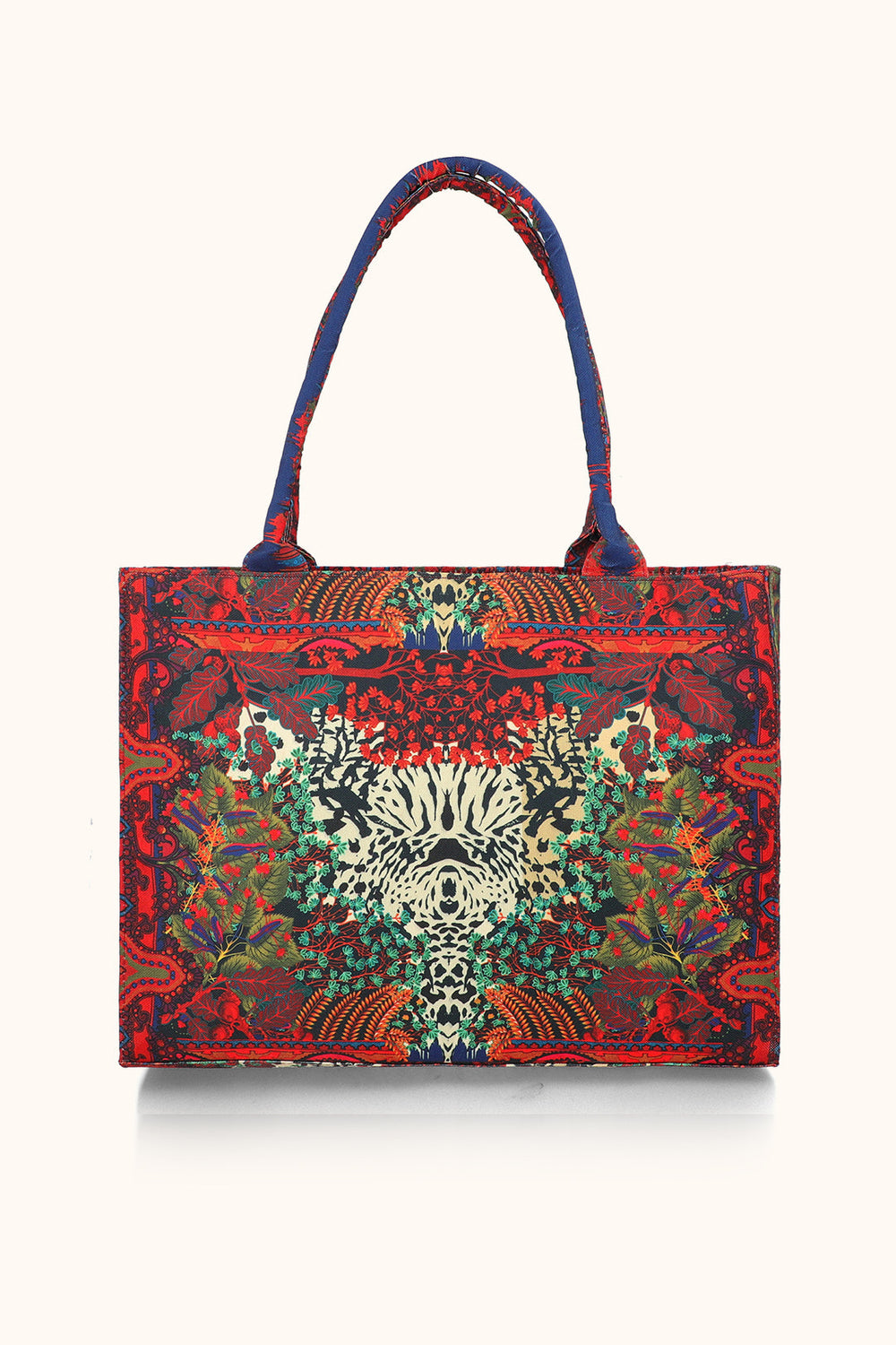 TIGER CANVAS TOTE - M032 