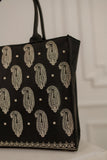 BRODERY CANVAS BAG - WHITE - M031 WestStyle