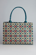 GEOMETRIC FLORAL CANVAS -  M020 WestStyle