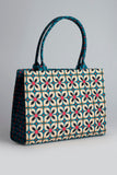 GEOMETRIC FLORAL CANVAS -  M020 WestStyle