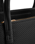 WOVEN HANDBAG - PINK - M116